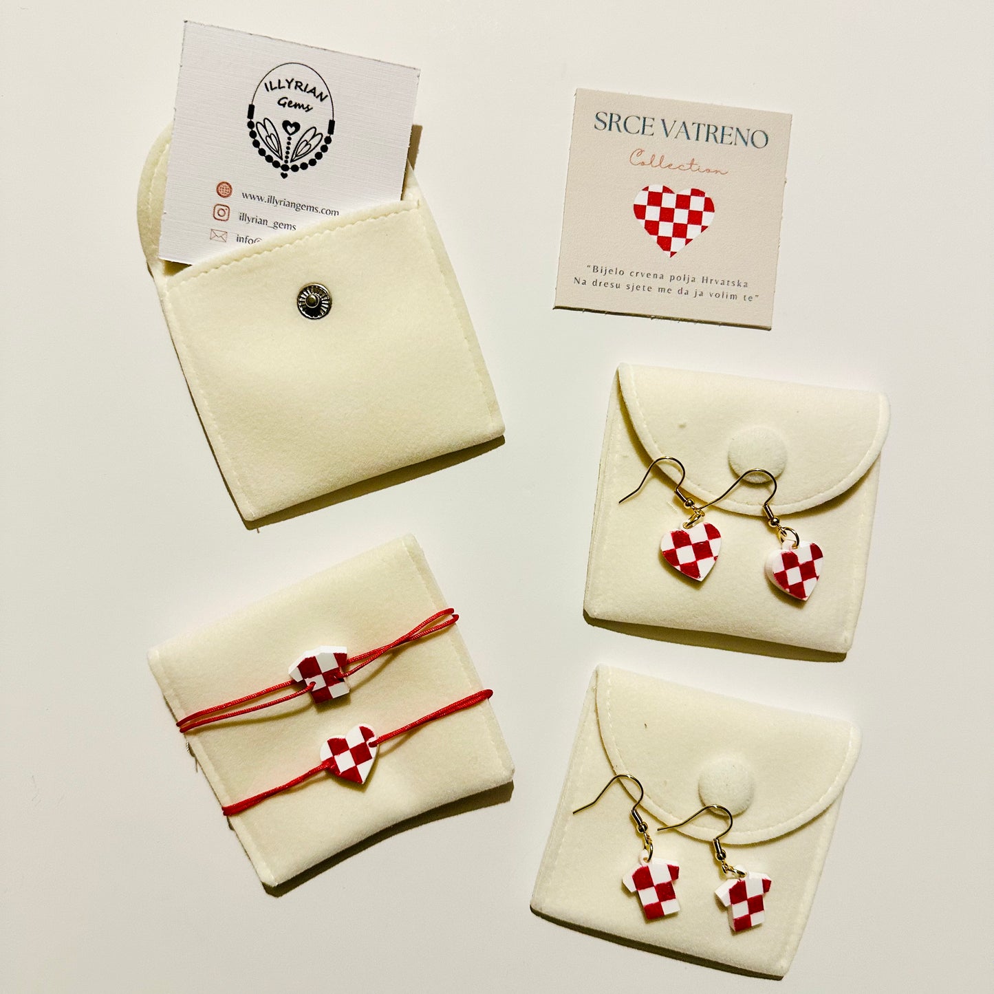 Croatian Jersey Earrings