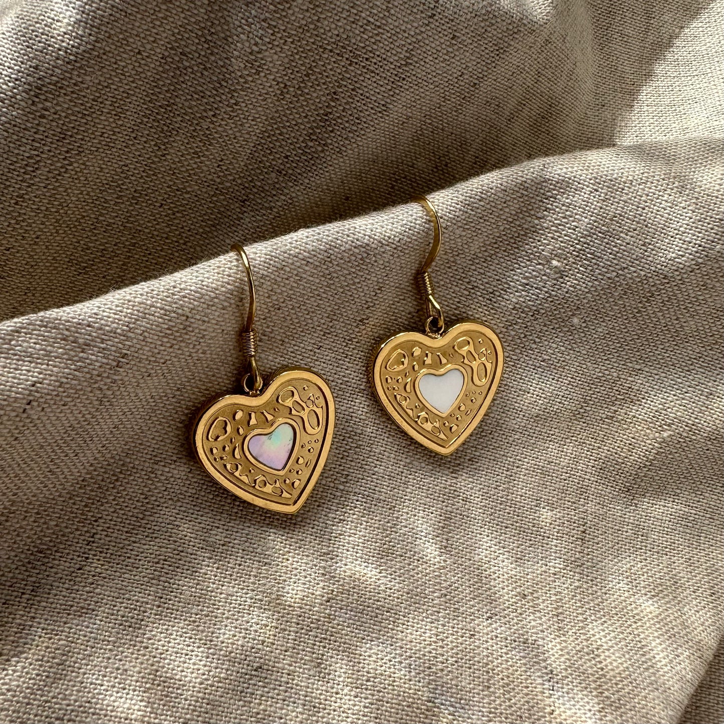 Melita Heart Earrings