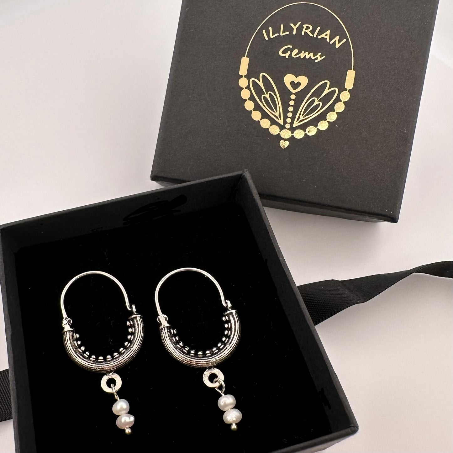 Ragusa Petite Earrings - Silver