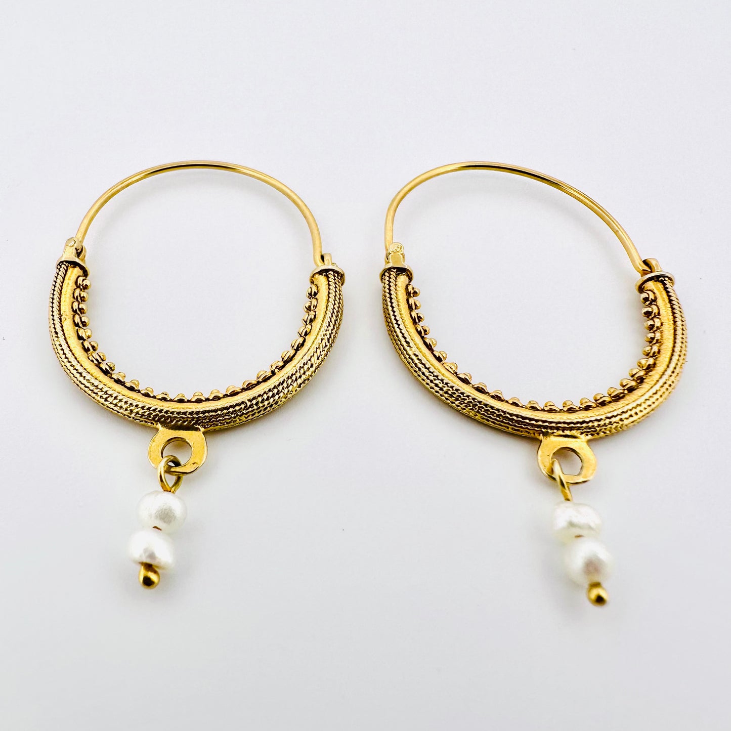 Ragusa Large Earrings - Gold