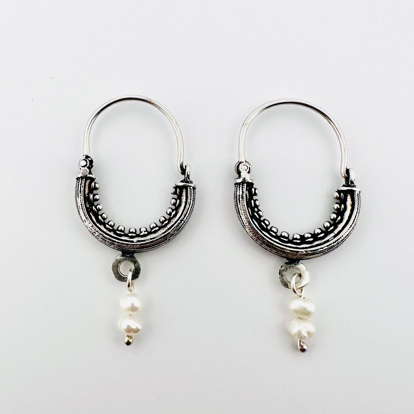 Ragusa Petite Earrings - Silver