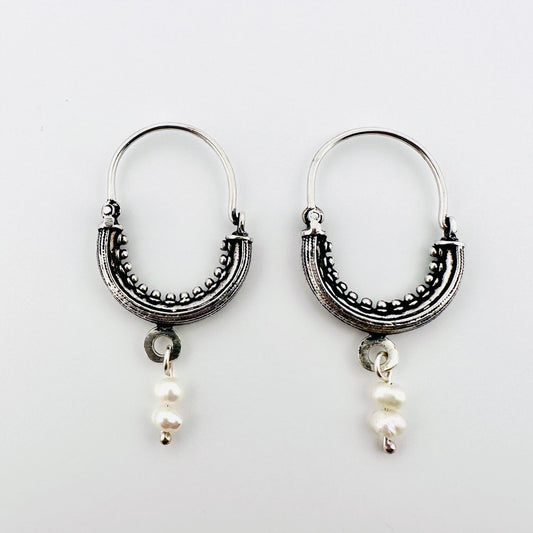Ragusa Petite Earrings - Silver