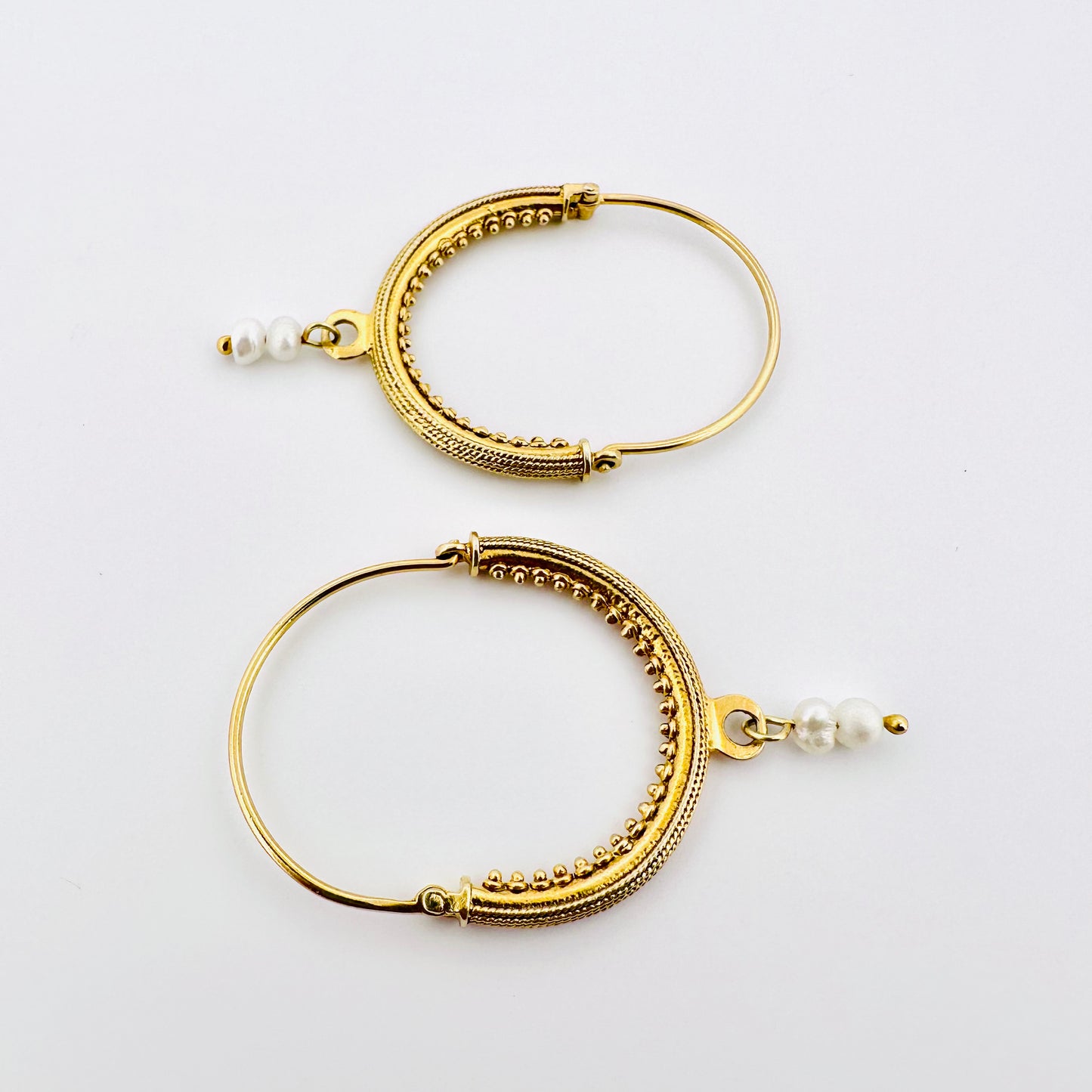 Ragusa Large Earrings - Gold