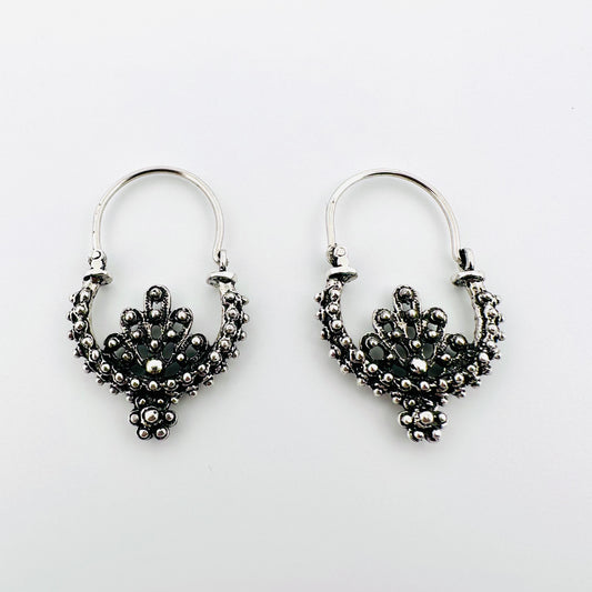 Spalatum Earrings - Silver