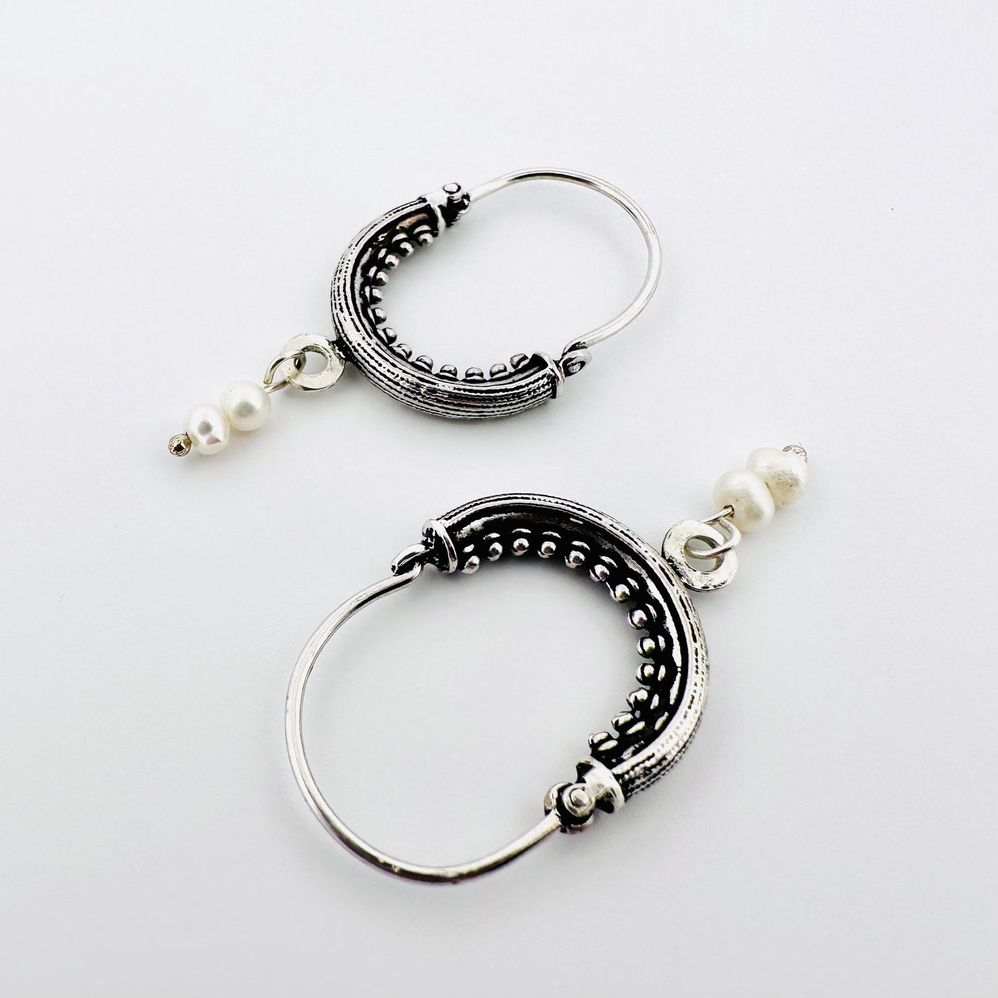 Ragusa Petite Earrings - Silver