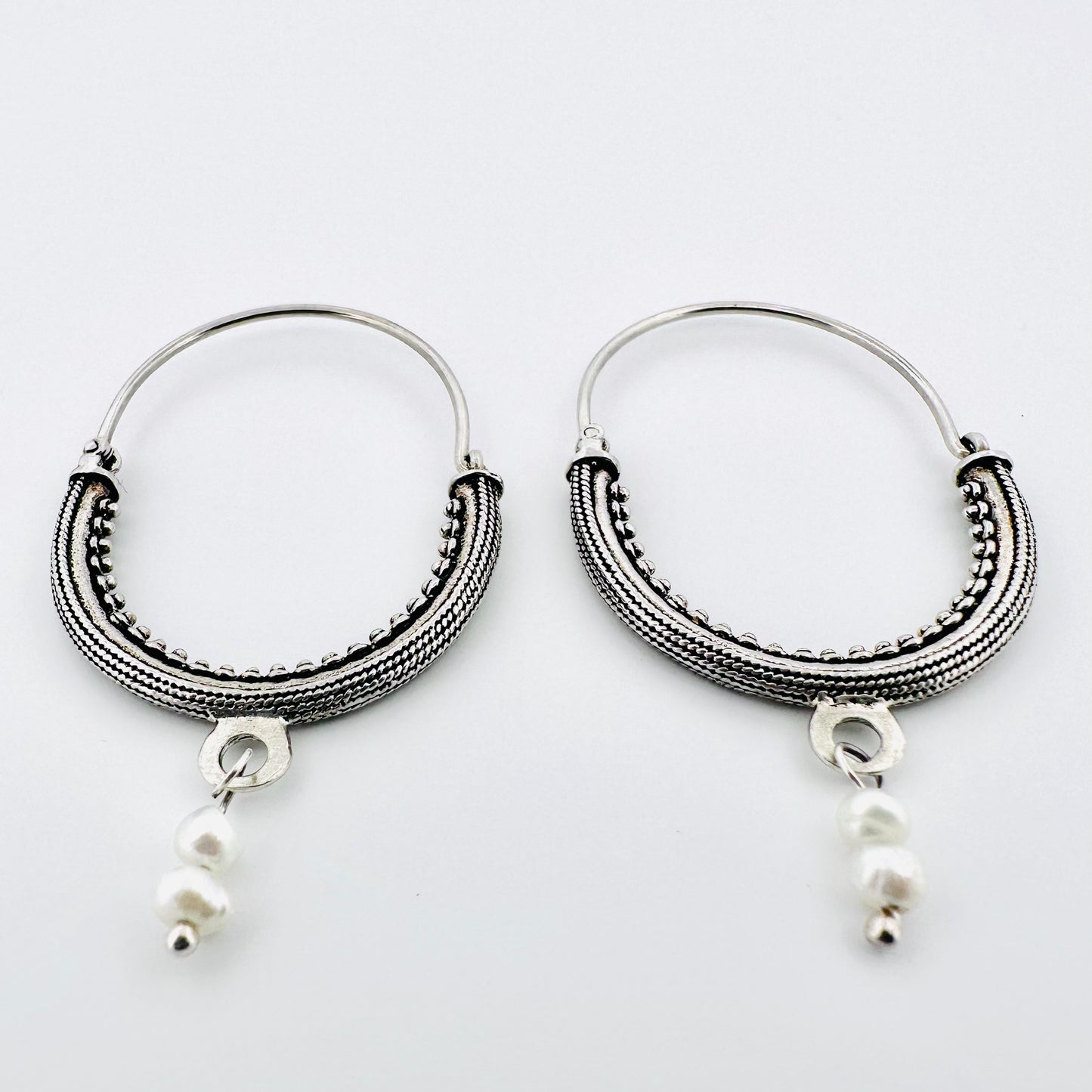 Ragusa Large Earrings - Silver