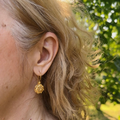 *NEW* Botun Halves Earrings - Gold - Large