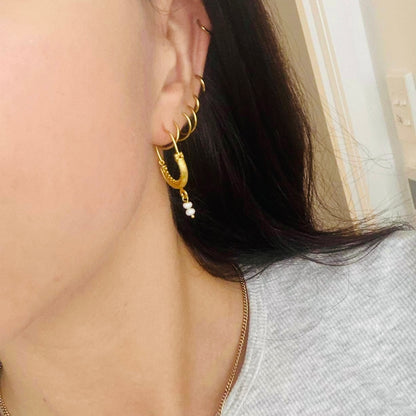 Ragusa Petite Earrings - Gold