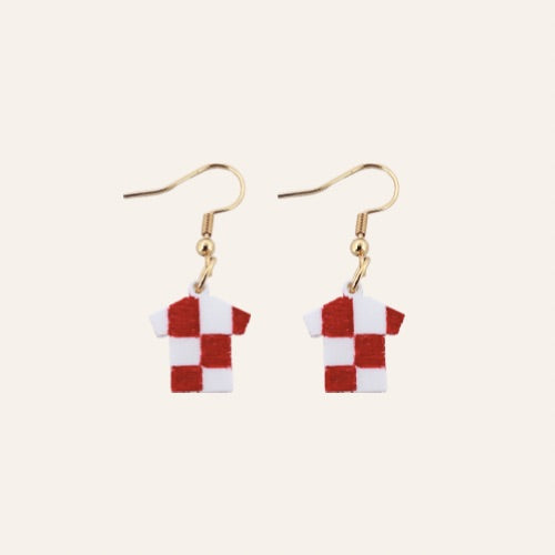 Croatian Jersey Earrings