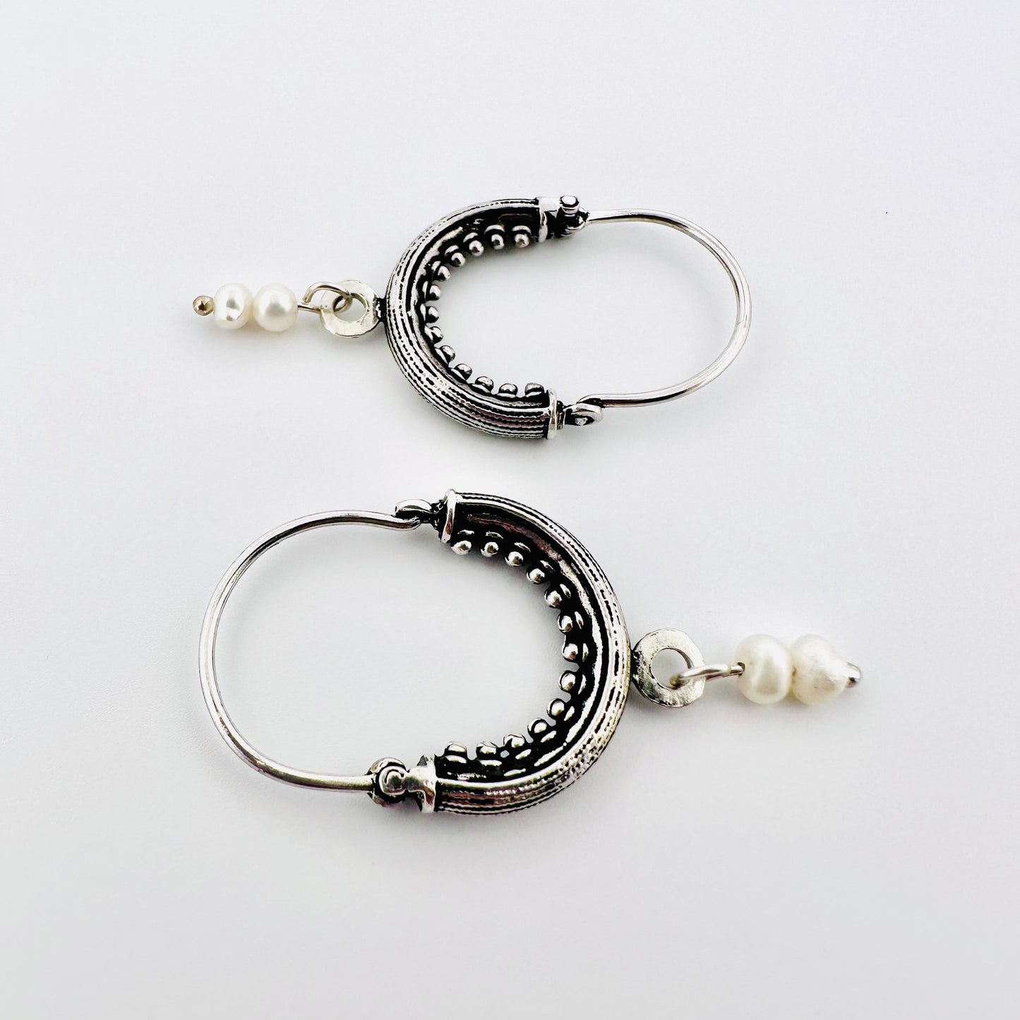 Ragusa Petite Earrings - Silver
